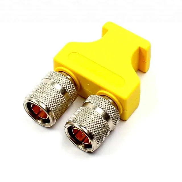 DAMAR+HAGEN Steckverbinder BNC HD Brückenstecker Push-Pull