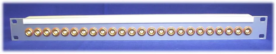 DAMAR+HAGEN Video HDTV Steckfeld Patchbay orange