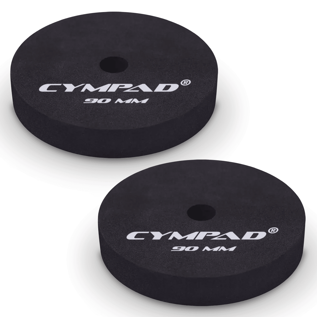 Cympad Moderators Double Set 90mm Beckenfilze Dämpfung
