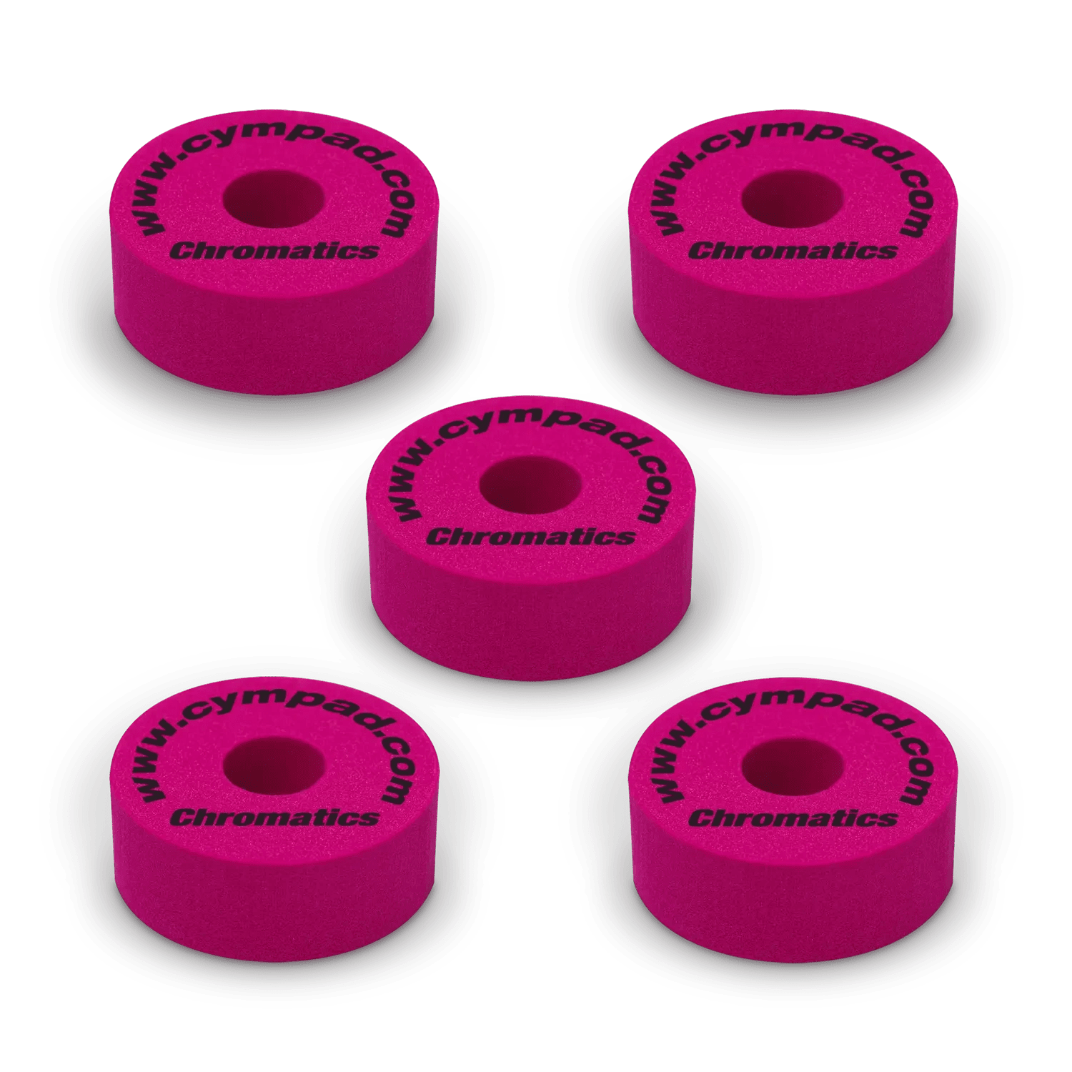 Cympad Chromatics Becken-Filze Crimson Pad-Set Schaumstoff