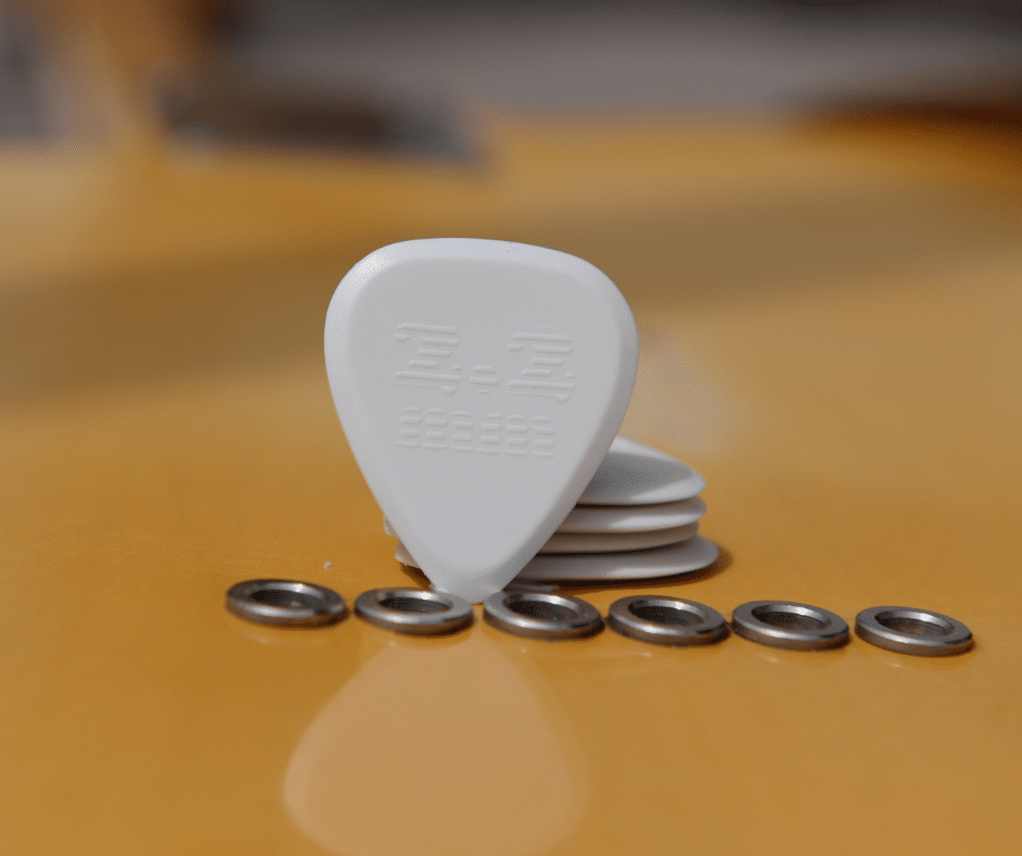 ChickenPicks Start Set Plektren 3er Light Bermuda Badazz