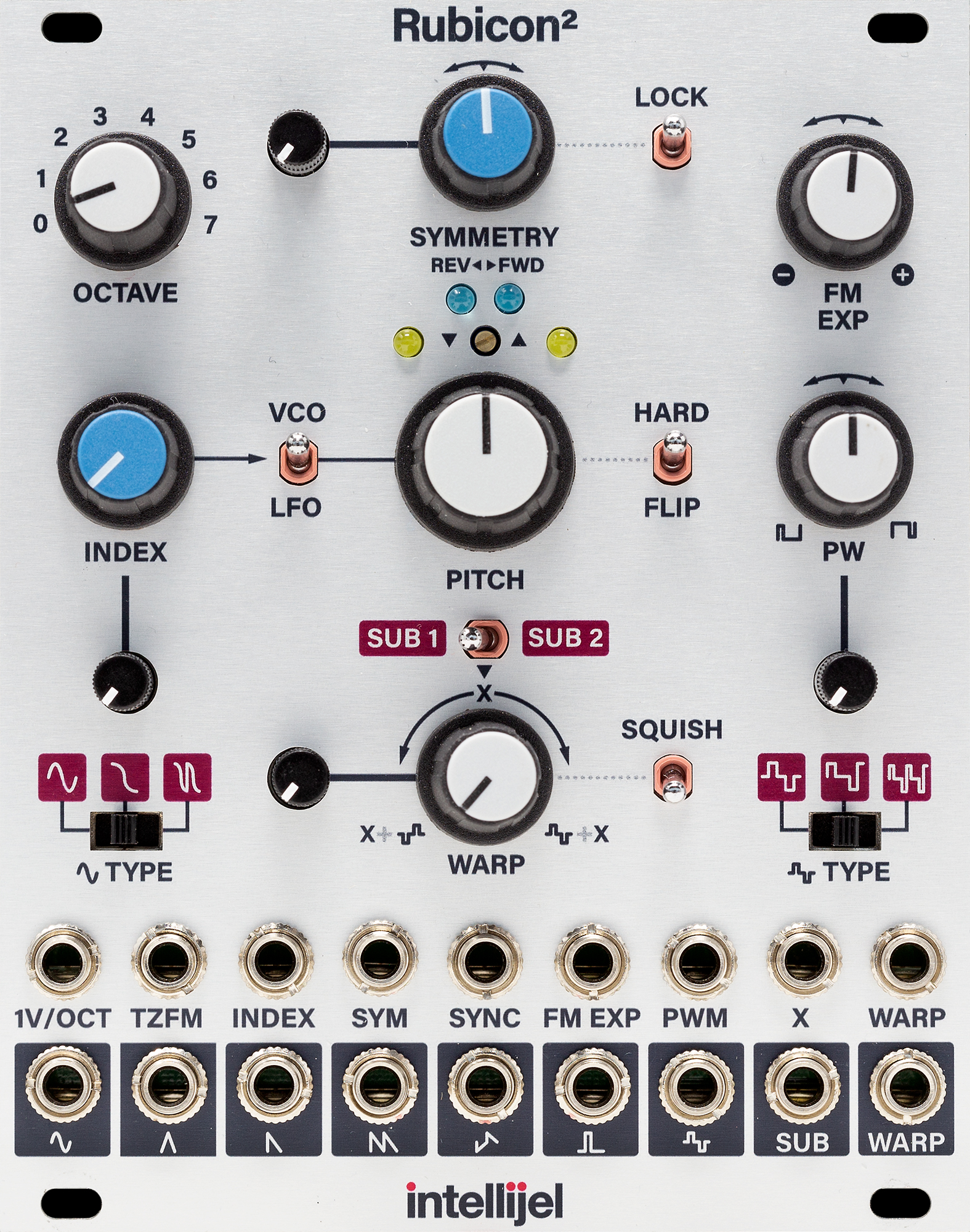 Intellijel Rubicon2 Eurorack Modul Analog Oszillator VCO