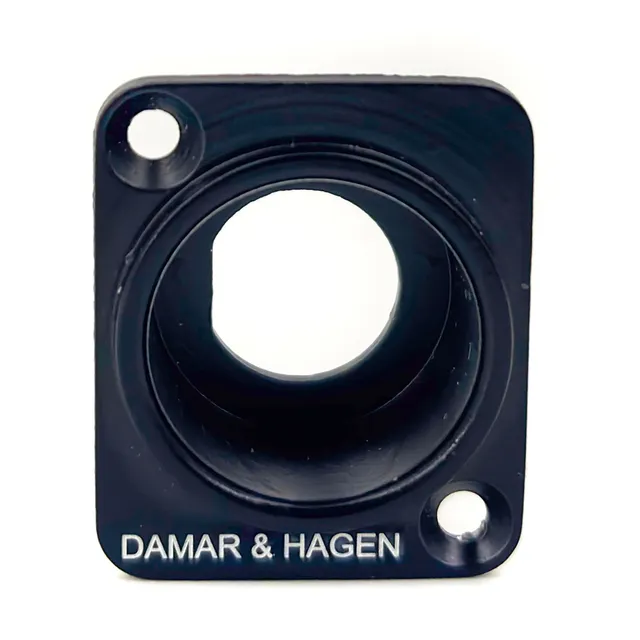 DAMAR+HAGEN Zubehör XLR-Montageflansch BNC TNC