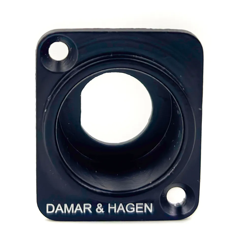 DAMAR+HAGEN Zubehör XLR-Montageflansch BNC TNC