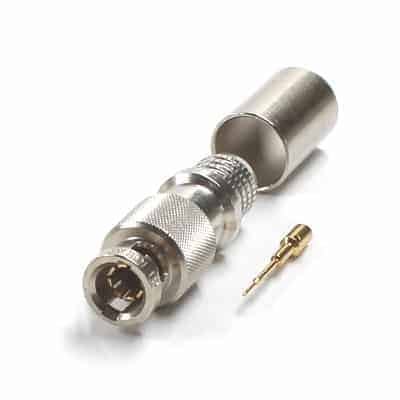 DAMAR+HAGEN BNCmicro Kabelstecker 12G Steckverbinder