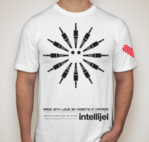 Intellijel Orb T-Shirt Herren Poly-Baumwolle Siebdruck