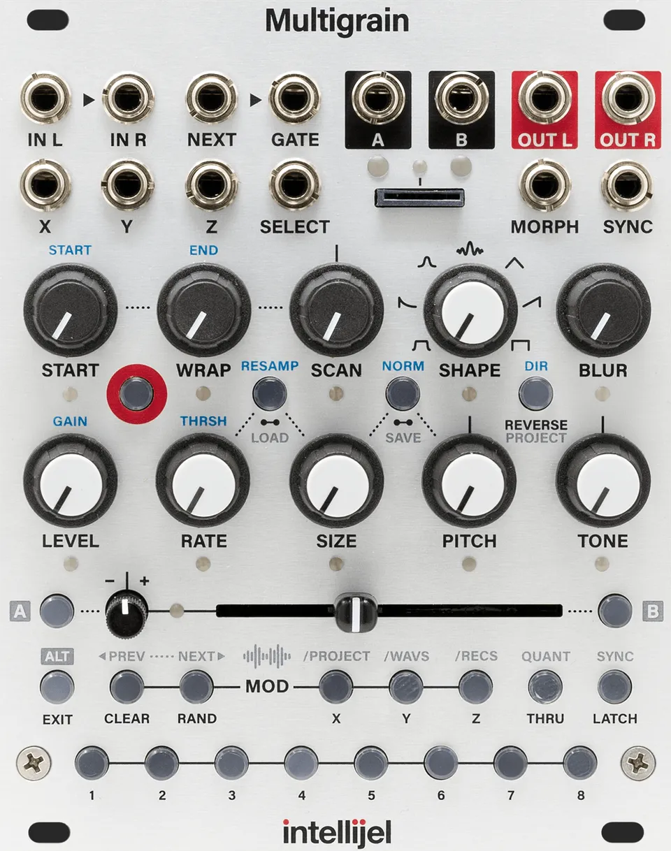 Intellijel Multigrain Eurorack Modul Granular Sampler