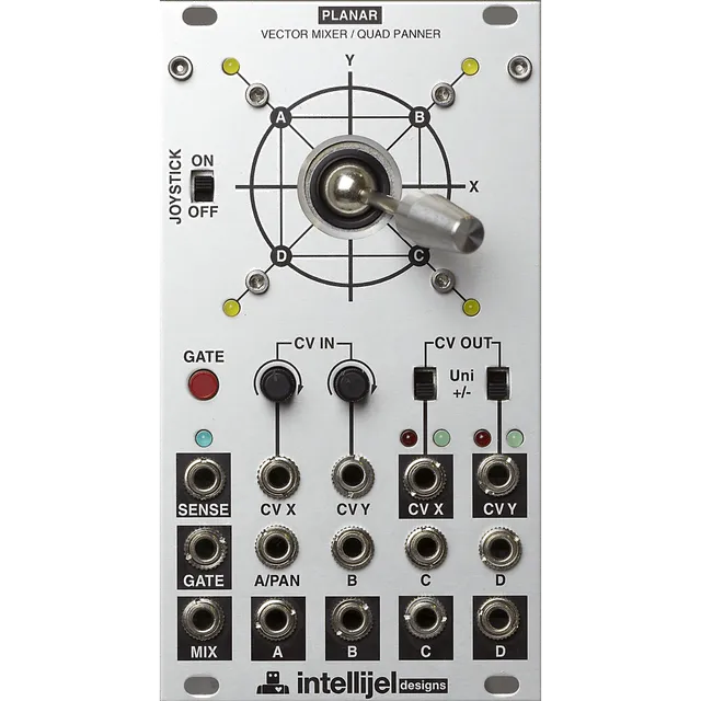 Intellijel Planar Eurorack-Modul Joystick Vector-Mixer