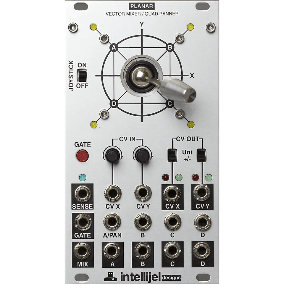 Intellijel Planar Eurorack-Modul Joystick Vector-Mixer