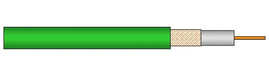 DAMAR+HAGEN Koaxialkabel 0.6/2.8AF FRNC Meterware