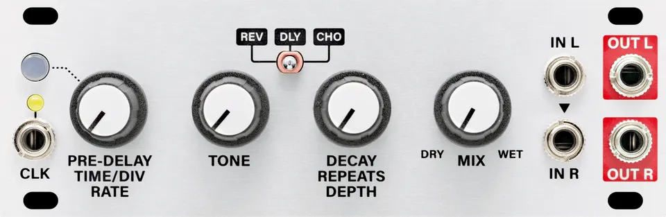 Intellijel Multi-FX 1U Eurorack-Modul Delay Chorus