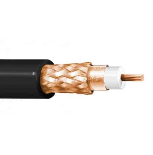 DAMAR+HAGEN Kabel Koaxialkabel RG-213 Meterware 50 Ohm