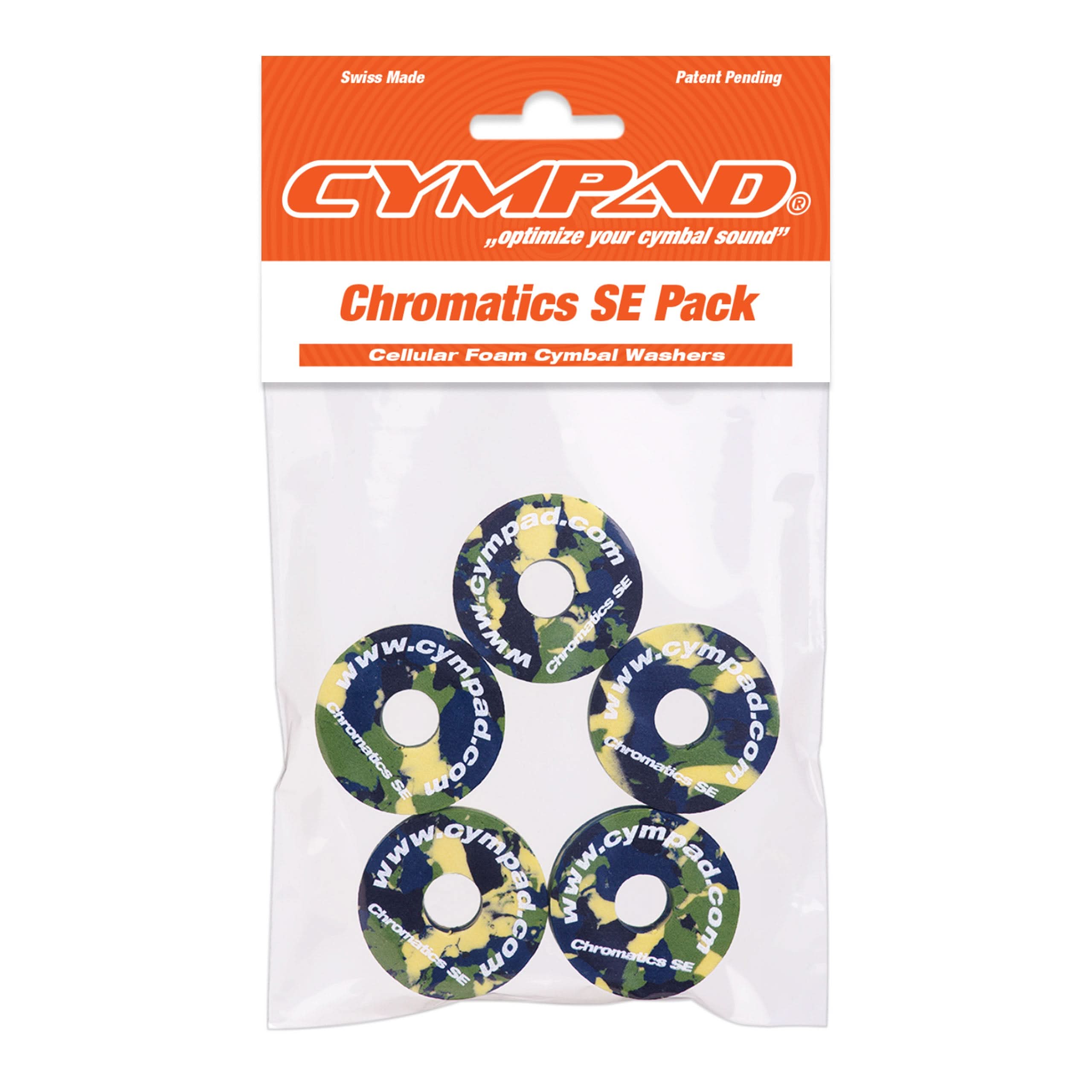Cympad Chromatics SE Becken-Filze Camouflage Pad-Set
