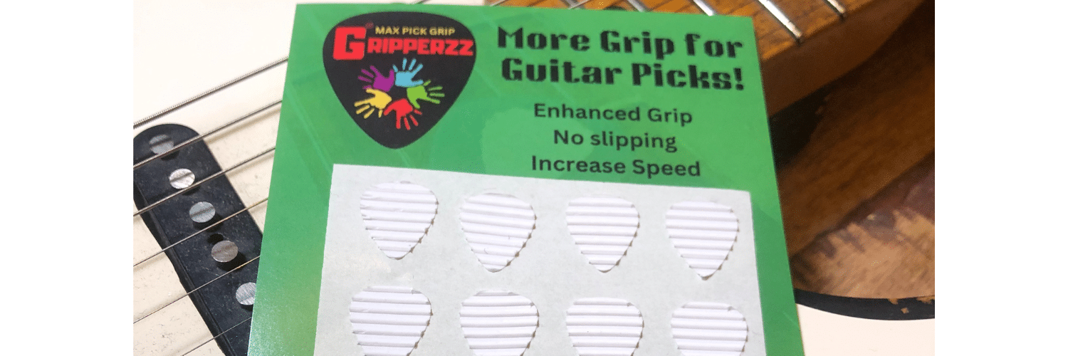 ChickenPicks Gripperzz Plektrum Grip Sticker Rutschfest