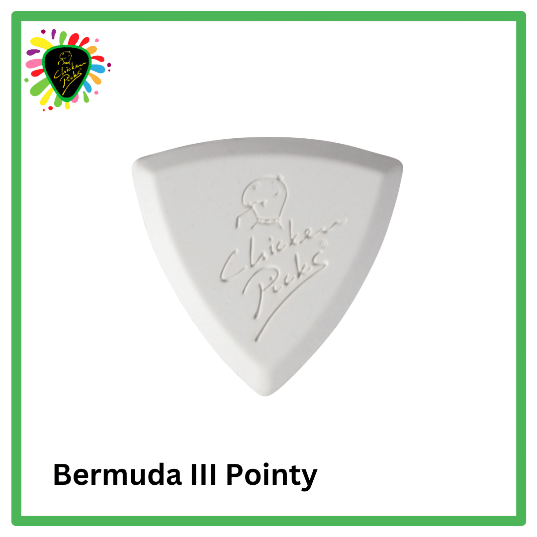 ChickenPicks Bermuda III Pointy Plektrum spitze Form
