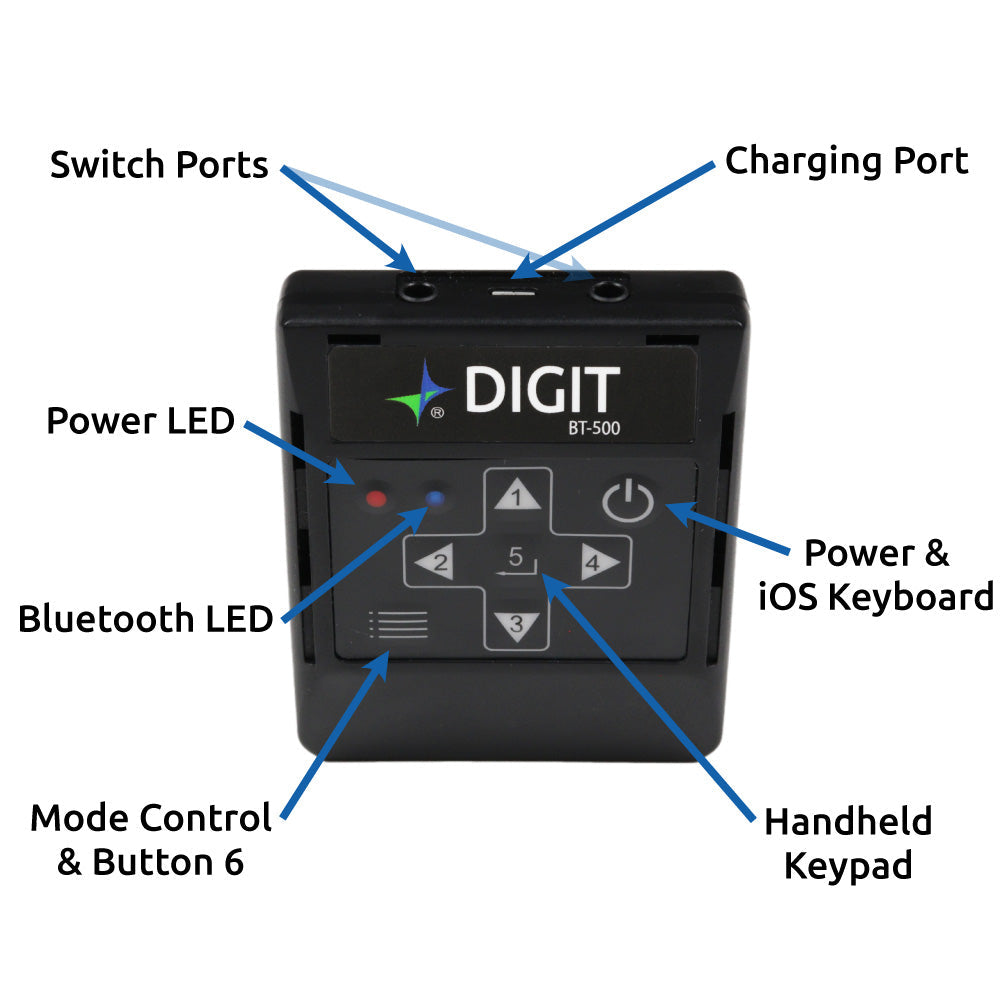 Airturn DIGIT 500 Bluetooth Fernbedienung