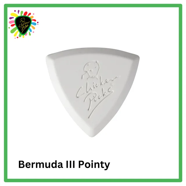 ChickenPicks Bermuda III Pointy Plektrum spitze Form