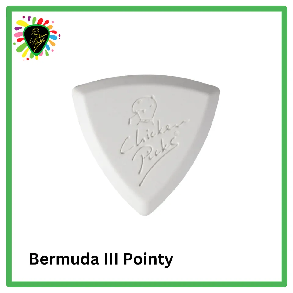 ChickenPicks Bermuda III Pointy Plektrum spitze Form