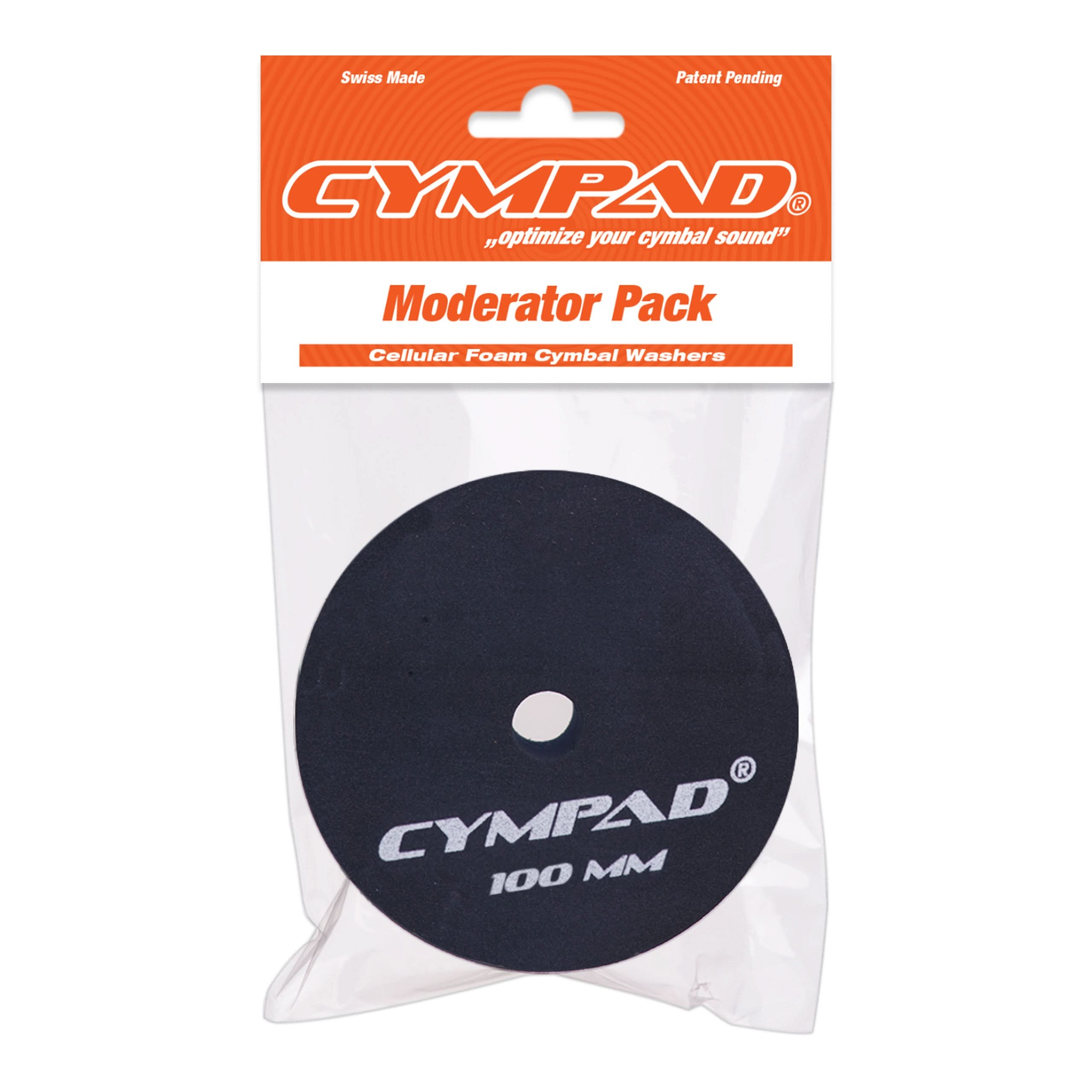 Cympad Moderators Single Set 100mm Beckenfilz Dämpfung