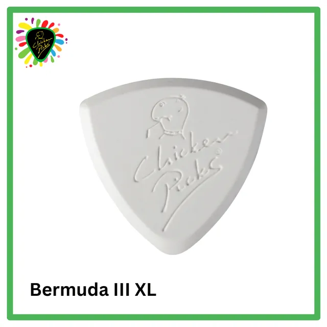 ChickenPicks Bermuda III XL 2,1 mm Bassplektrum Thermoset Dreieck