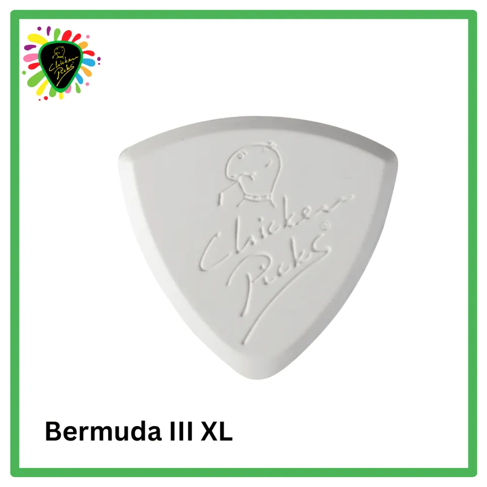 ChickenPicks Bermuda III XL 2,1 mm Bassplektrum Thermoset Dreieck