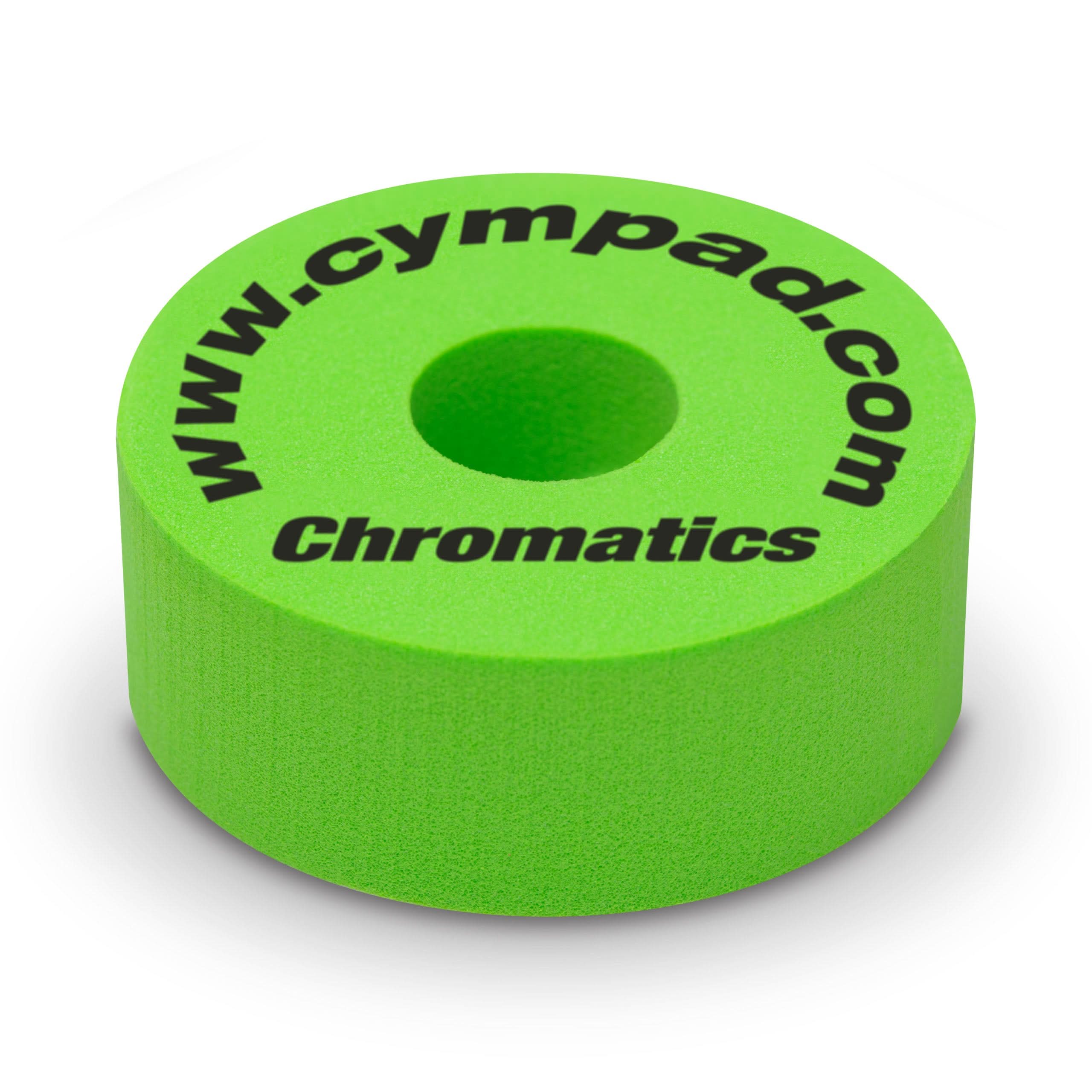 Cympad Chromatics Becken-Filze Grün Pad-Set Schaumstoff