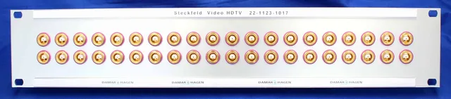 DAMAR+HAGEN Steckfelder Video HDTV Steckfeld Panel