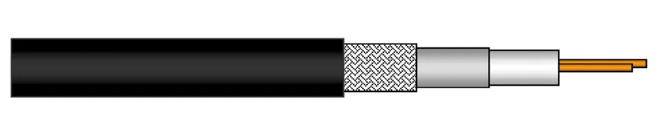 DAMAR+HAGEN Kabel Koaxialkabel 1.2L/4.8Dz Draka Meterware