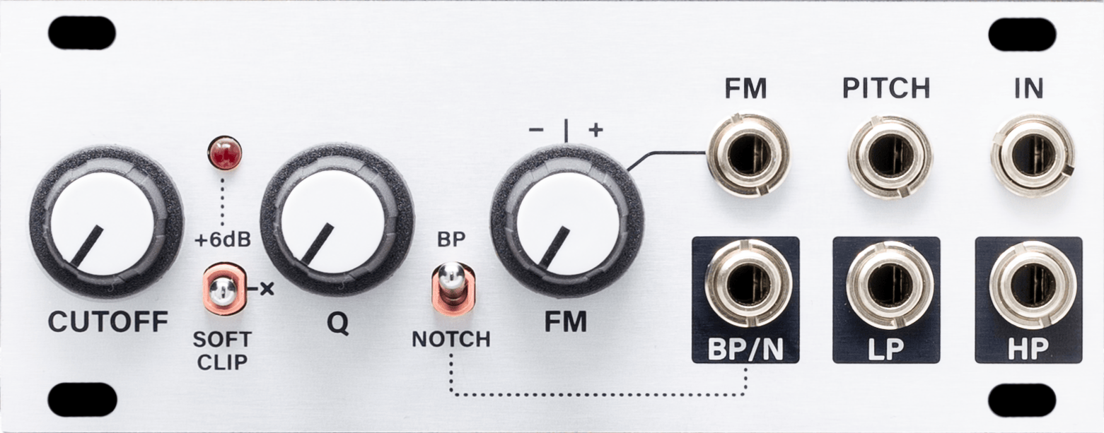 Intellijel SVF 1U Filter Eurorack Modul 1U