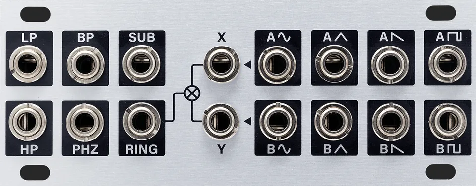 Intellijel Atlx 1U Expander Modul Atlantix 16 Buchsen