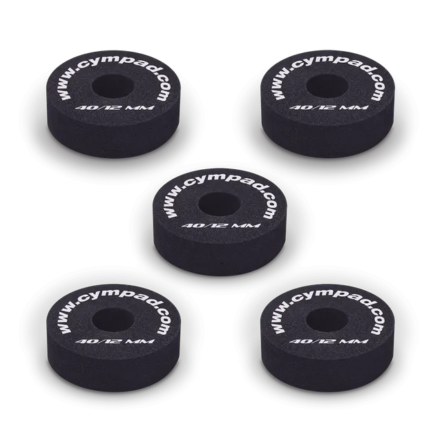 Cympad Optimizer Beckenfilze 40/12mm Schaumstoff Set