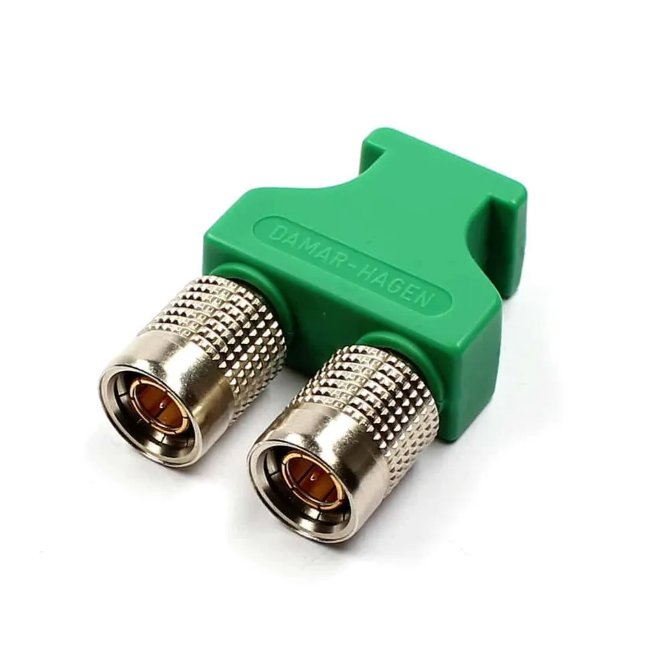 DAMAR+HAGEN Steckverbinder BNCpro Brückenstecker Verbinder
