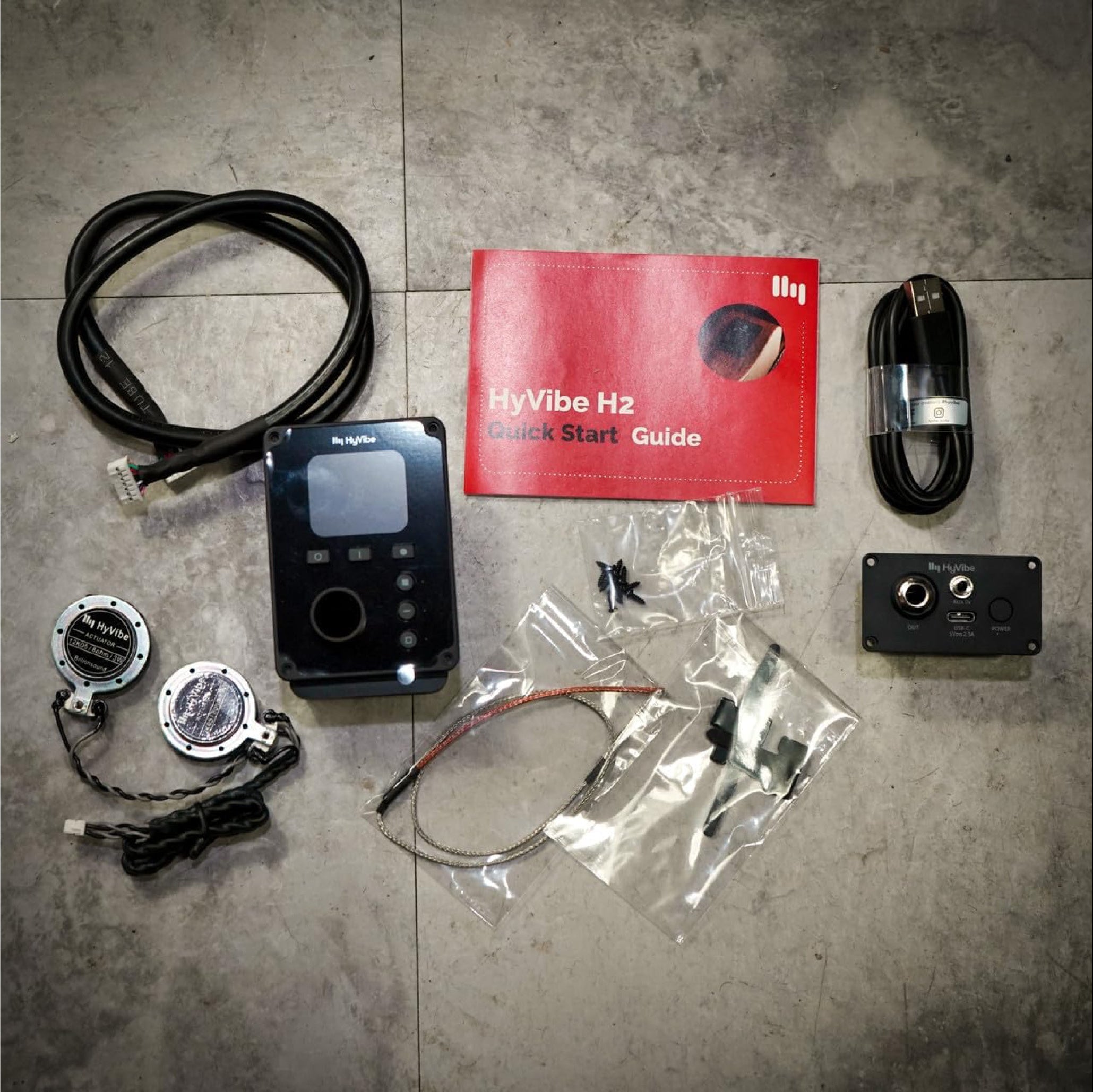 AirTurn BT500S-4 HyVibe Bundle Gitarren Controller